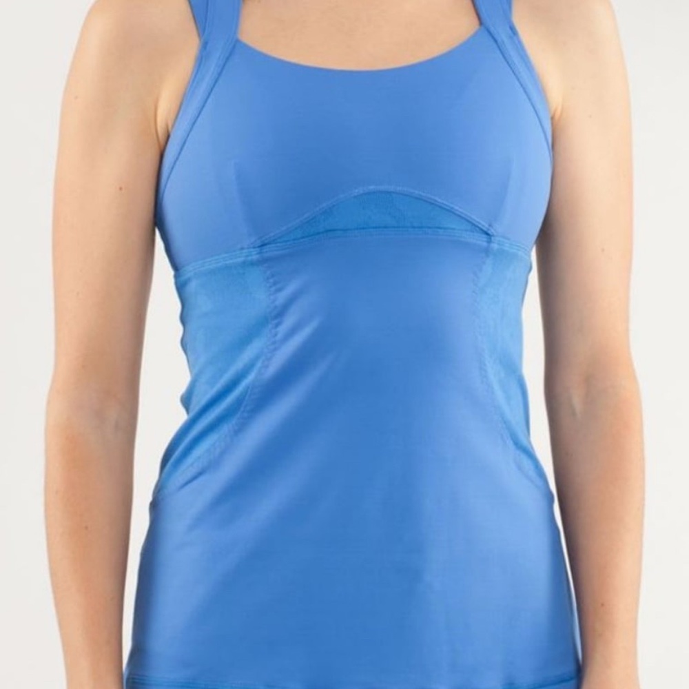 Lululemon Blue Athletic Tank Top